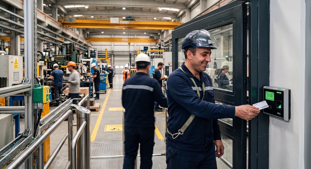 Pedeks GKS Fabrika ve Tesis Kapı Geçiş Kontrolü